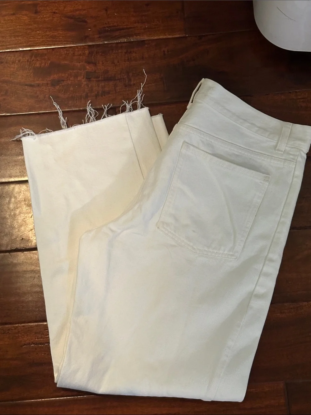 Madewell Pierced Barrel-Leg Jeans - Picture 4 of 6